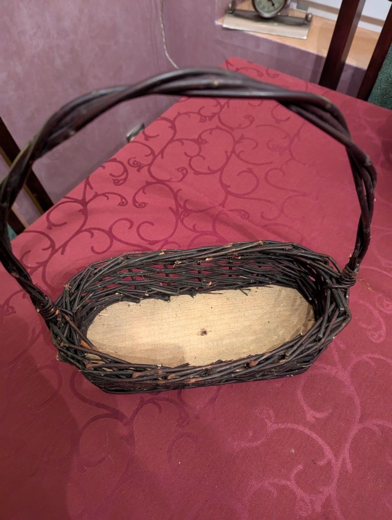Koszyk z brzozowych witek hand made