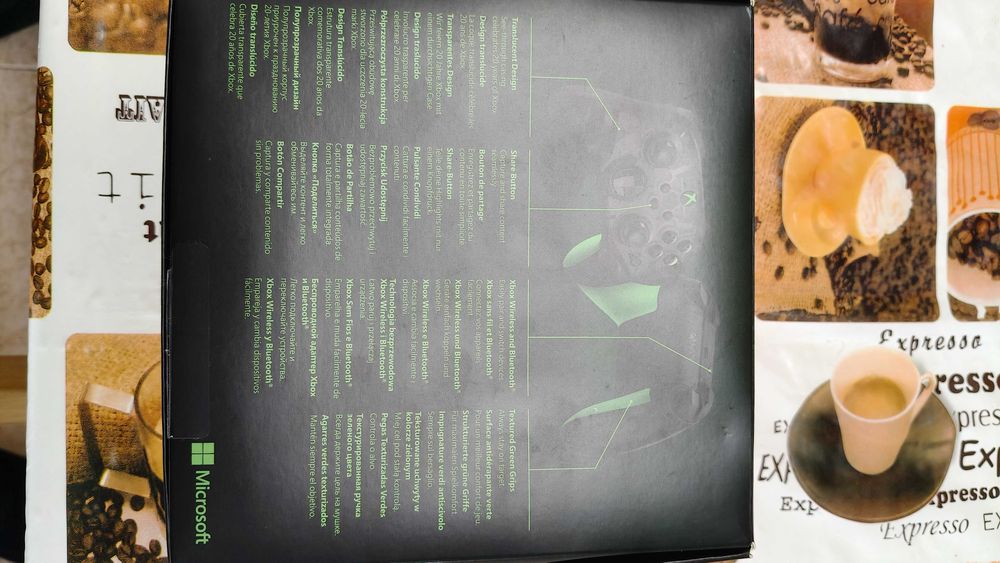 Comando xbox versão comemorativa