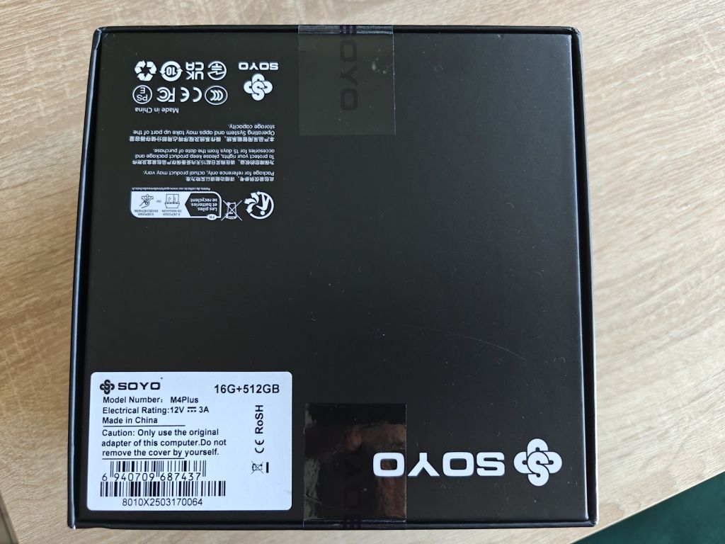 NOWY komputer Mini-PC Soyo 16/512 GB Intel N150 Win11 Pro serwer