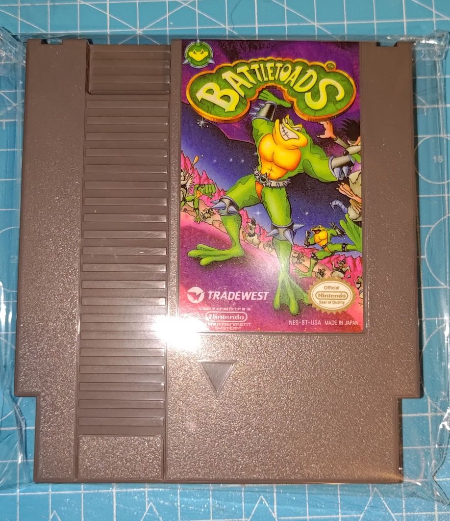 Gra Battletoads Nintendo NES reprodukcja