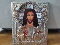 Piękna ikona Jezus Chrystus Pantokrator, polecam