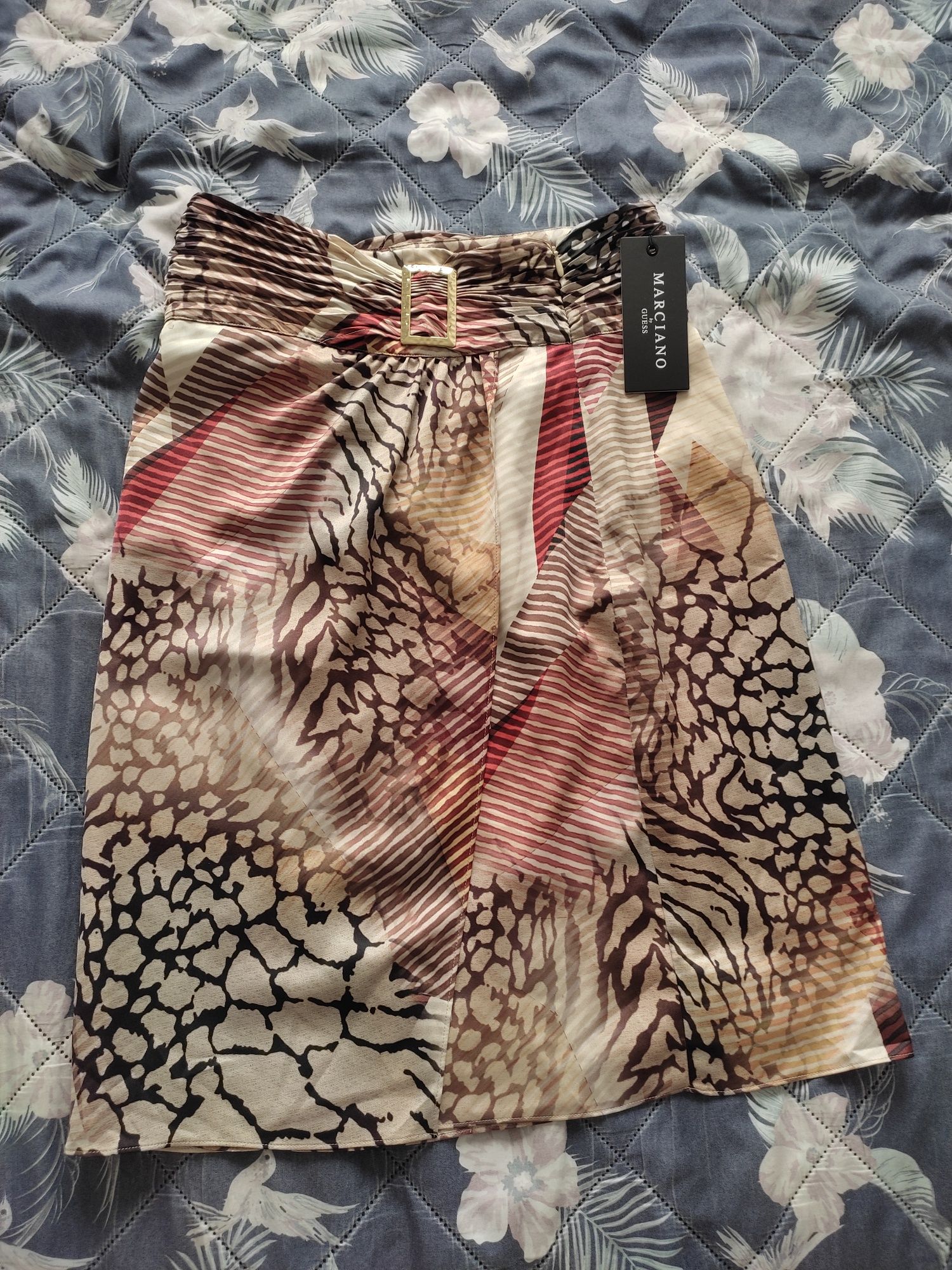 Spódnica z klamrą Marciano by GUESS