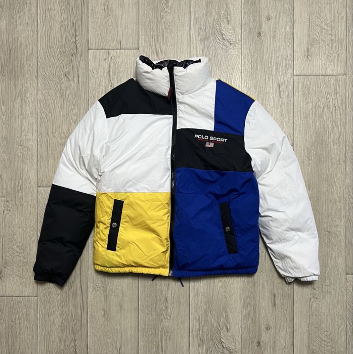 Двосторонній пуховик куртка Polo Ralph Lauren   M розмір