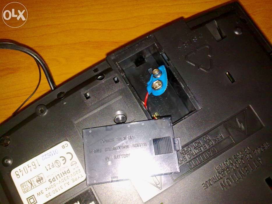 Rádio despertador Philips