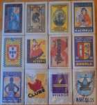 24 caixas de fósforos inicio anos 70 tema figuras de Portugal