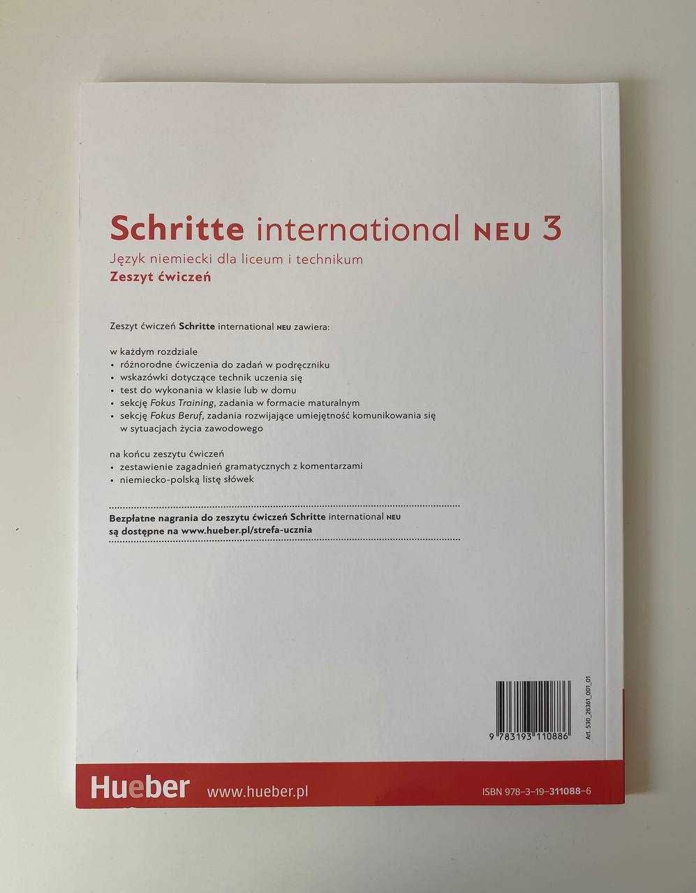Schritte international NEU 3 / Język Niemiecki Podręcznik i Ćwiczenia