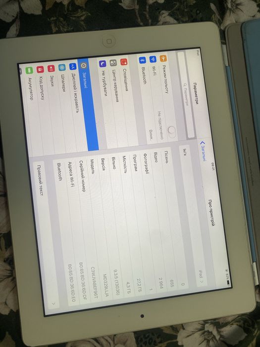 Ipad model MD329LL/A