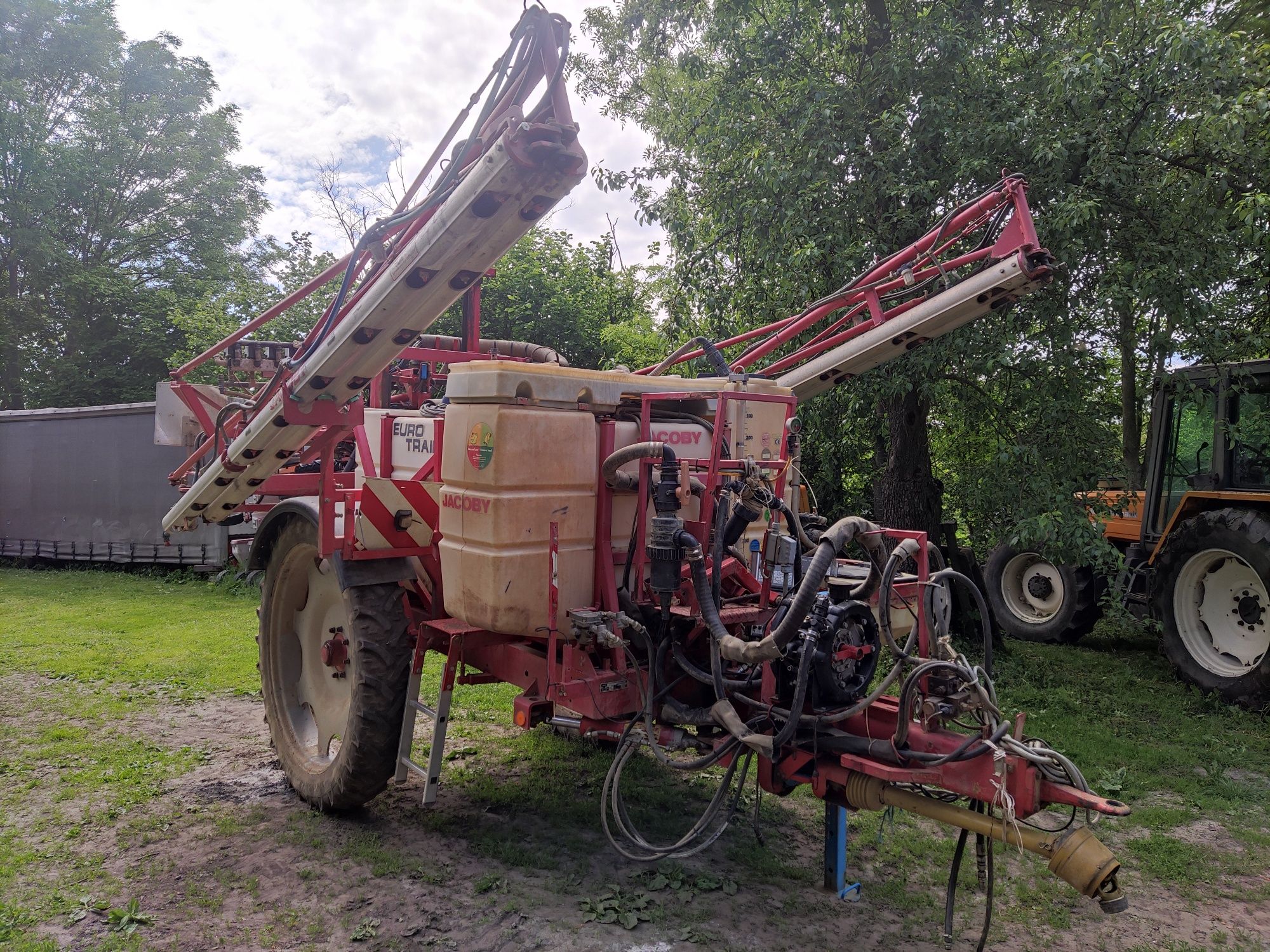 Opryskiwacz ciągany 2700 litrów jacoby by Lemken komputer 3 zbiorniki