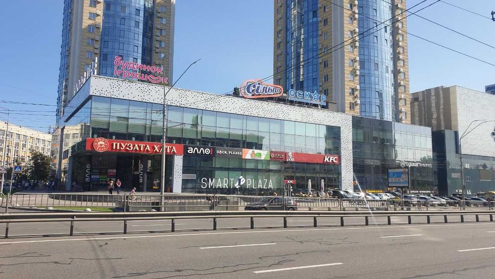 Без% Метро Політехнічний Інститут ТРЦ Smart Plaza Polуtech фасад 110м