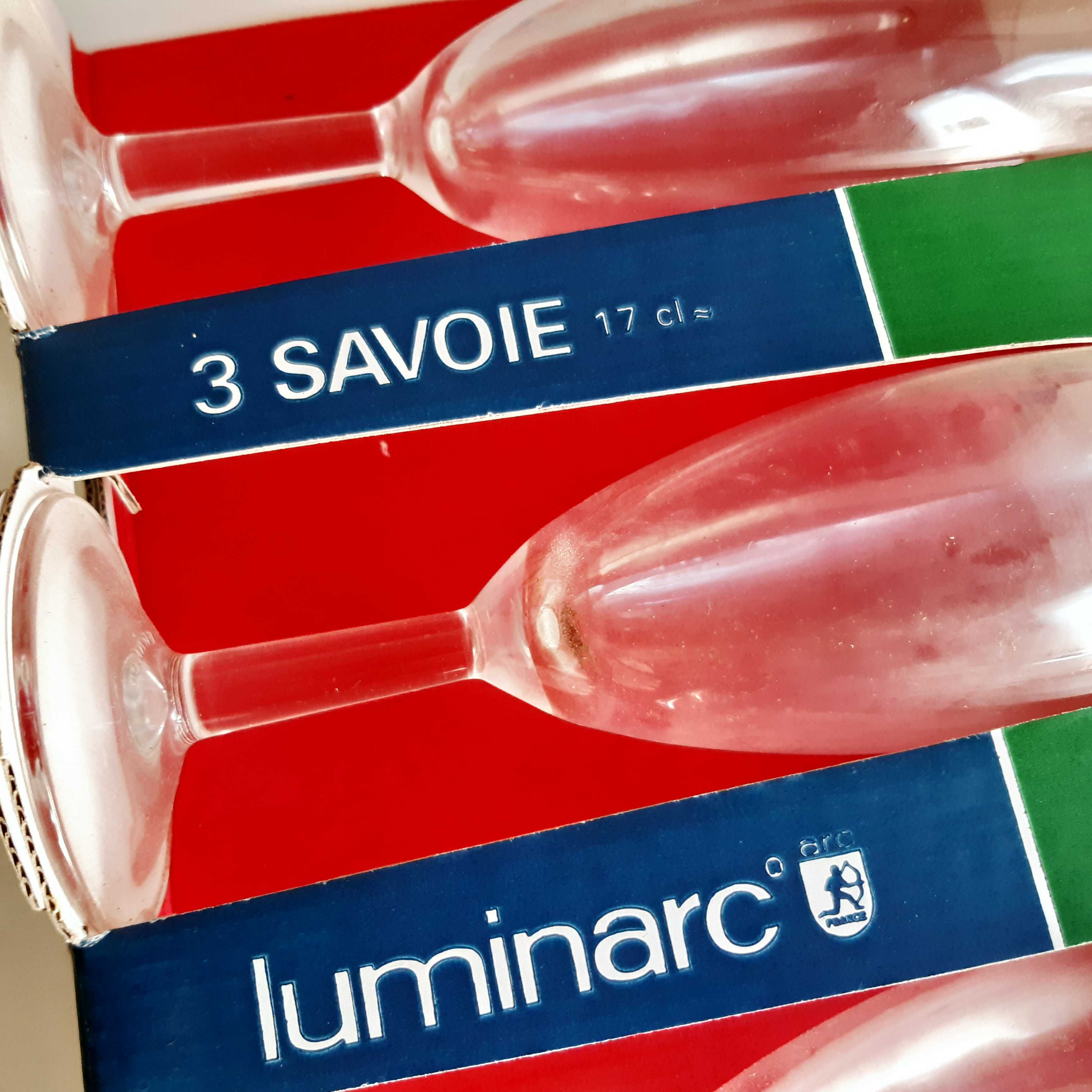 23 Copos Cálices Flutes Luminarc Savoie 17cl. Como Novos