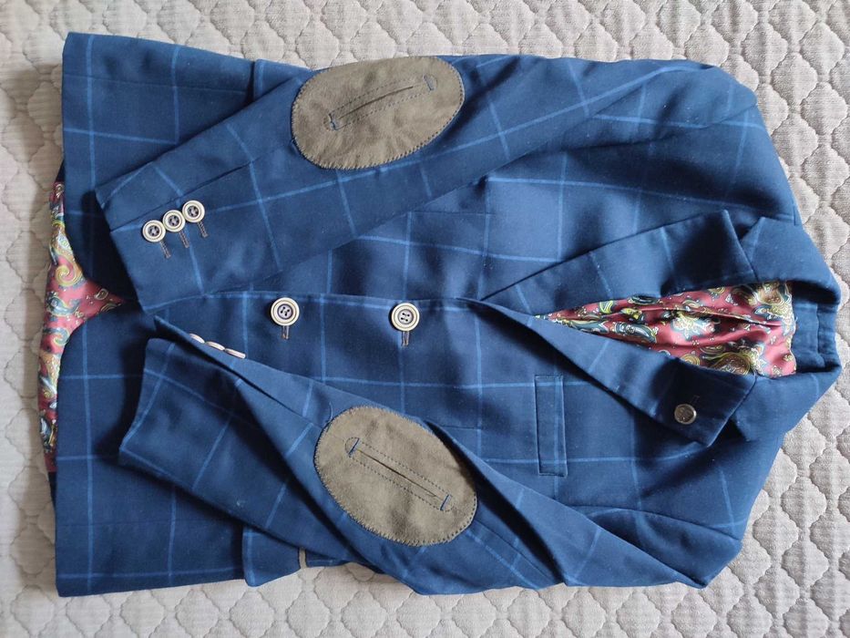 Піджак шкільний 122-128 р. синій