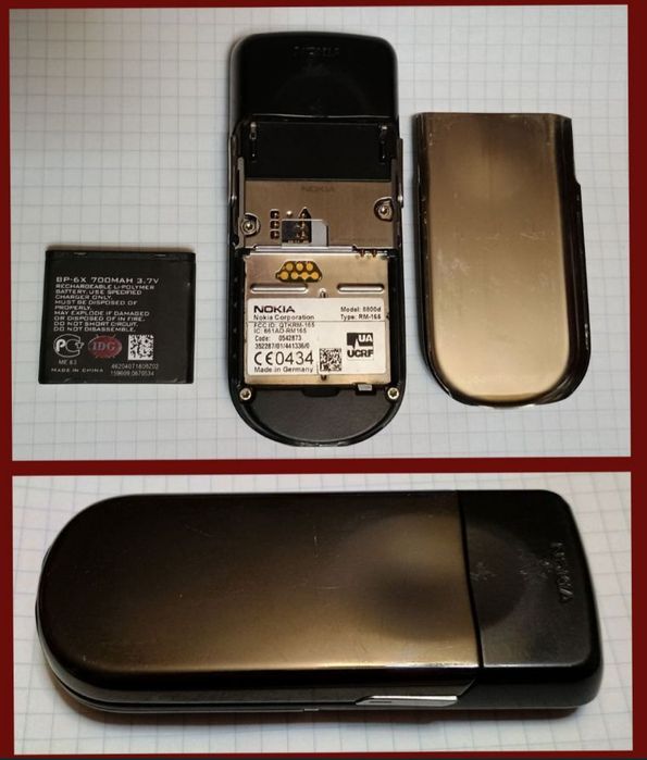 Легендарная nokia 8800 в полной комплектации