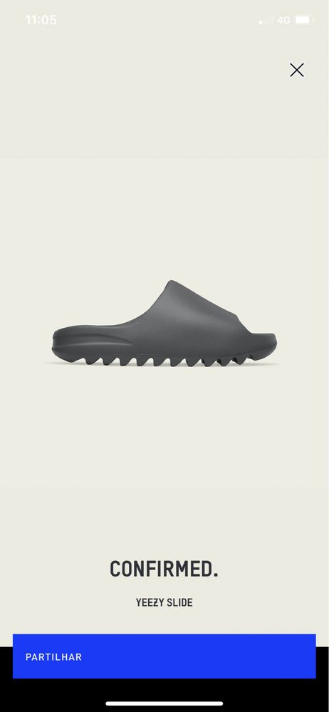 Yeezy Slide Slate Grey 45/46