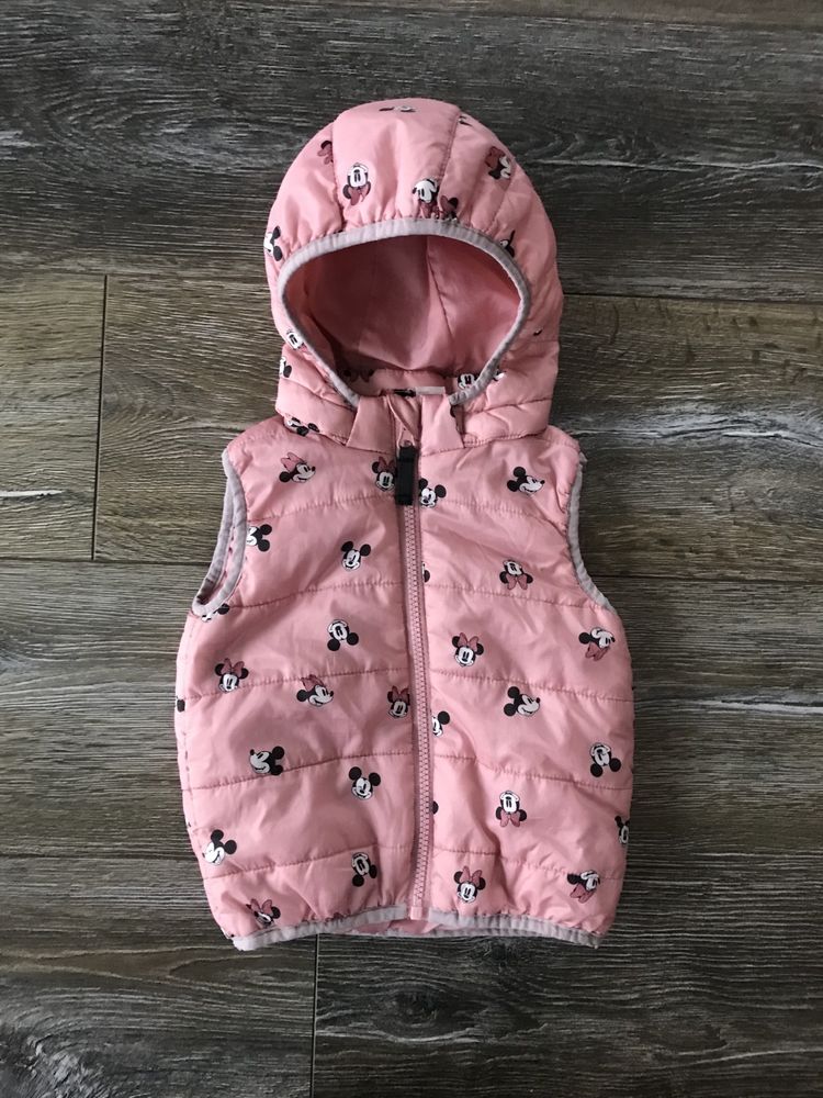 Kamizelka , bezrękawnik myszka minnie r.80 HM