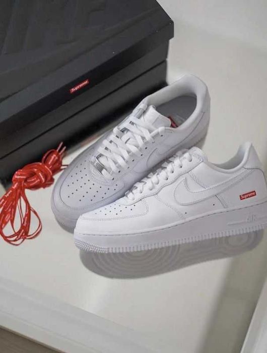 Buty Nike Air Force 1 Low Supreme White Rozmiar.40,5