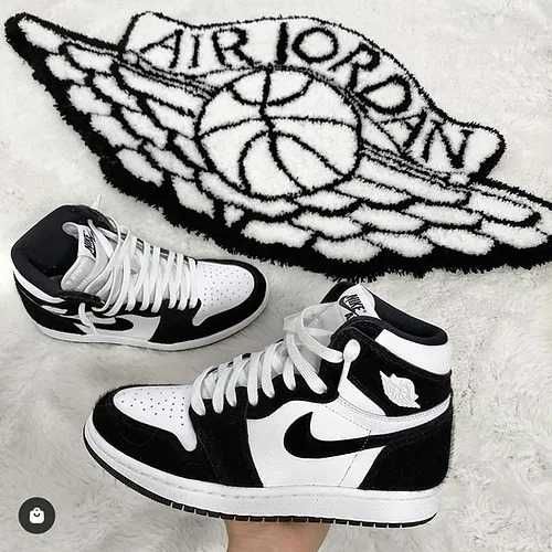 Jordan 1 Preto e Branco