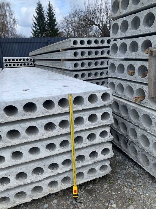 Плити перекриття полегшені, панелі