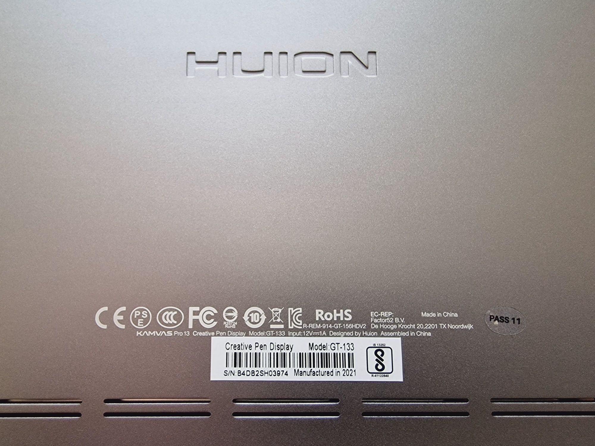 Tablet graficzny HUION KAMVAS PRO 13