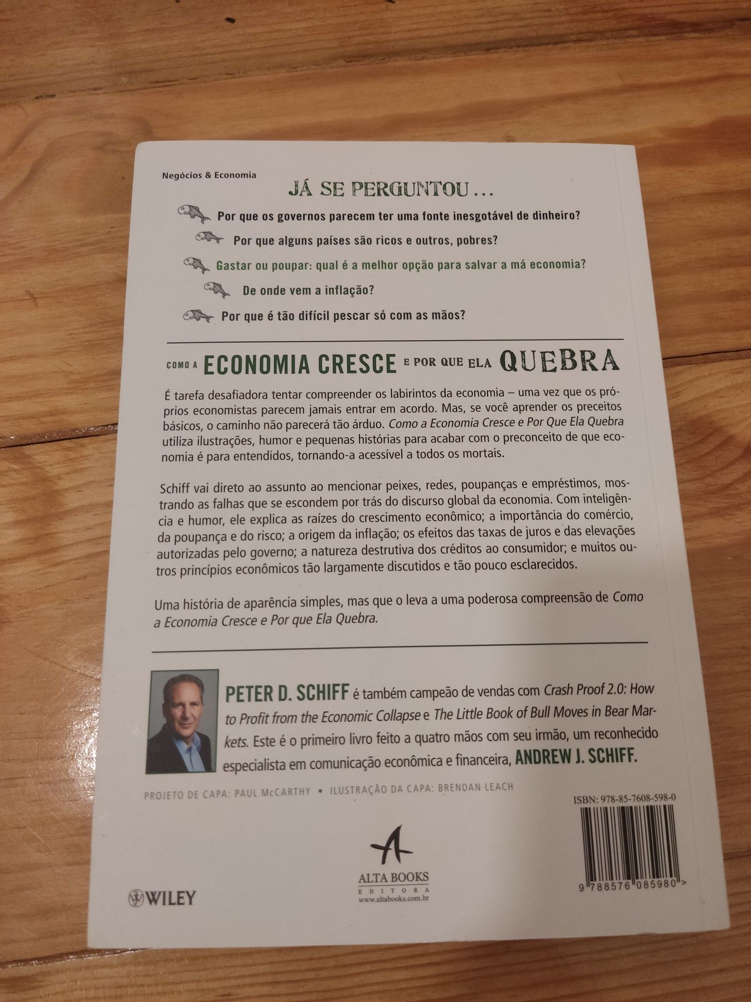 Livro "Como a Economia Cresce e Por Que Ela Quebra"