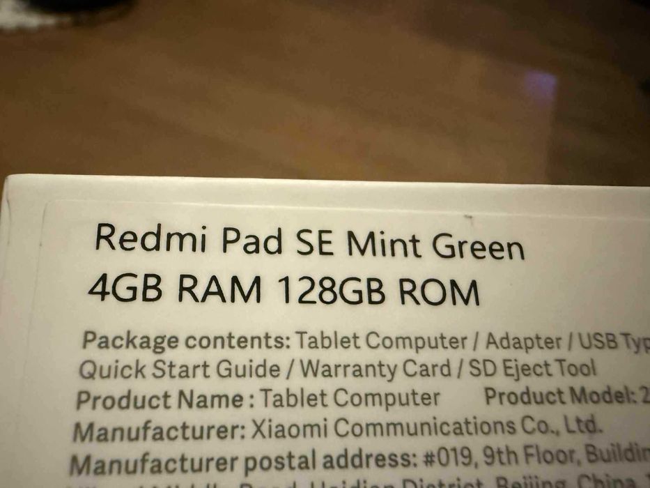 Tablet Redmi Pad SE
