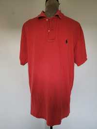 Czerwona koszulka polo Ralph Lauren