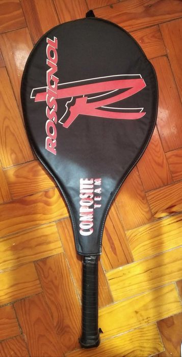 Raquete de tennis estimada com capa