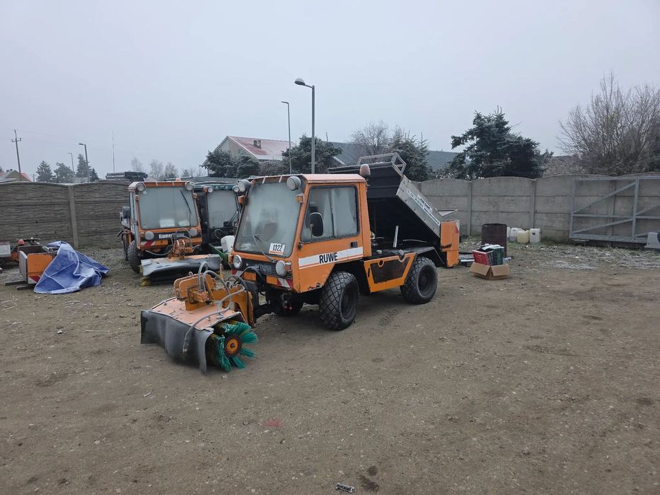 Kramer Tremo 601  Zima plug zamiatarka solarka piaskarka posypywarka 4x4 wywrotka