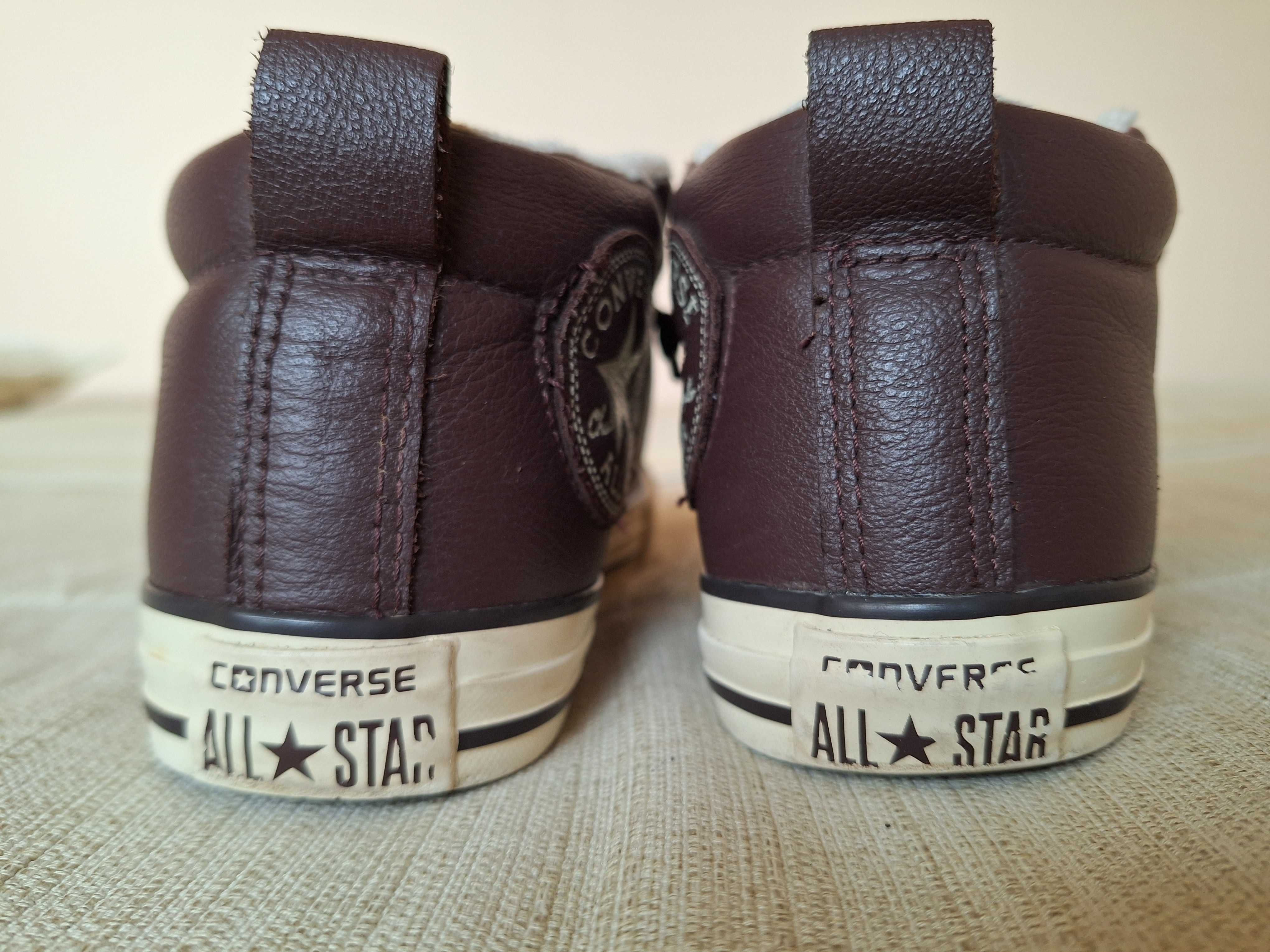 Buty ocieplane CONVERSE skórzane roz.37