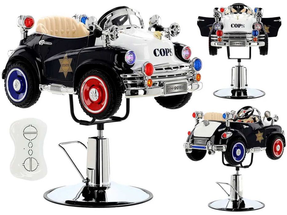 Детское парикмахерское кресло-автомобиль , дитяче перукарське крісло