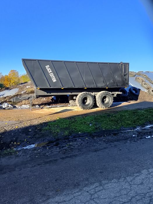 Przyczepa tandem skorupowa wywrotka