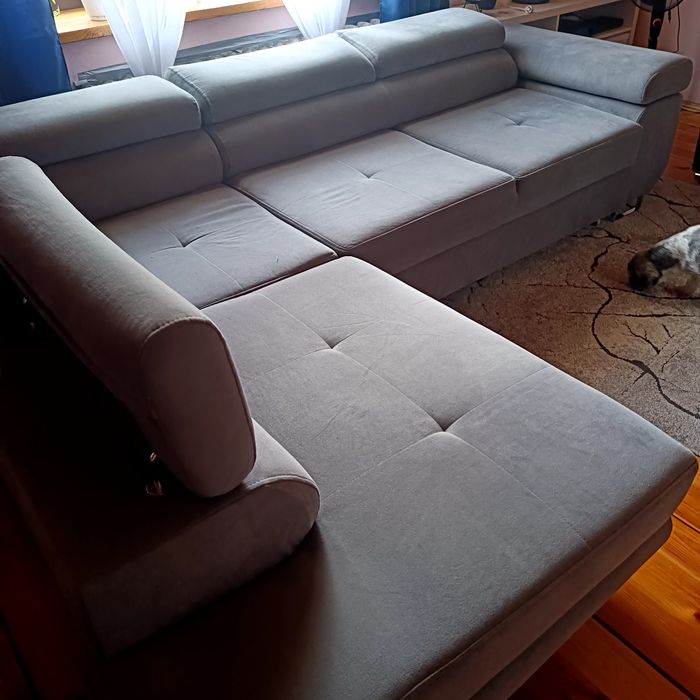 Narożnik z funkcją spania