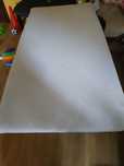 Materac do łóżeczka dziecięcego 120x60x6 cm dwustronny kokos