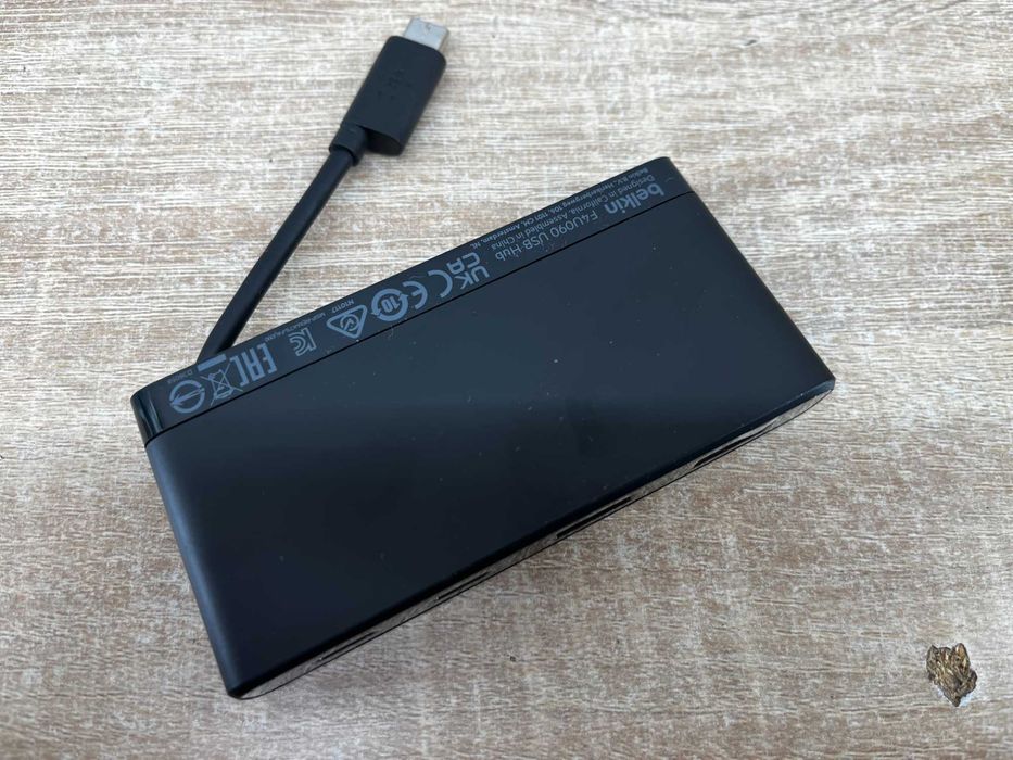 Belkin Hub USB-C 2x USB-C, 2x USB-A, 5 Gbps