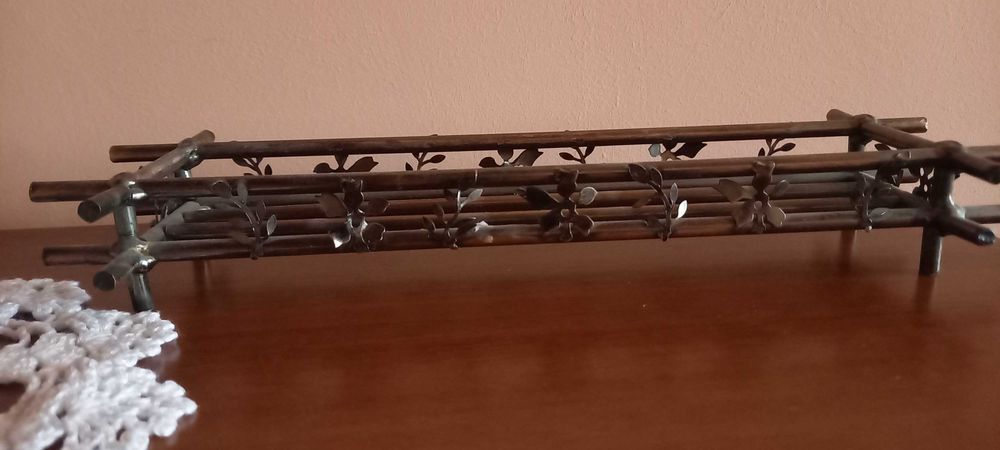 Kuty świecznik listki na 5 lampek