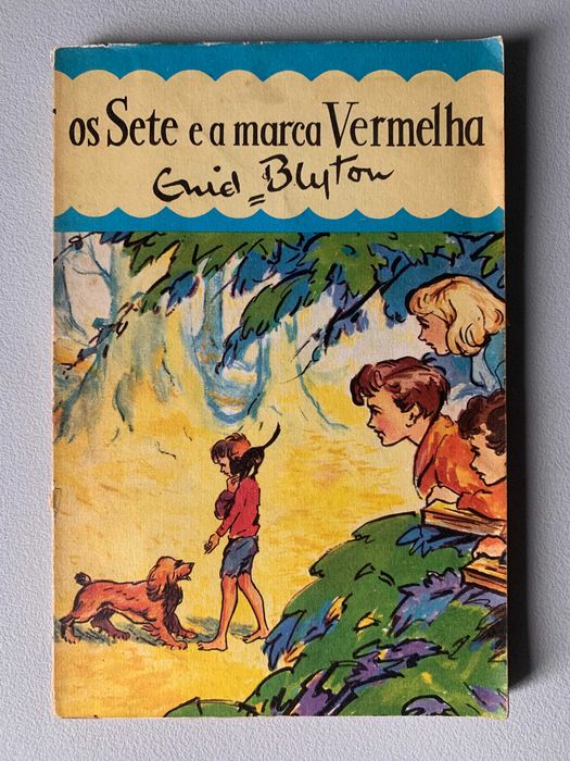 Os Sete e a Marca Vermelha, de Enid Blyton