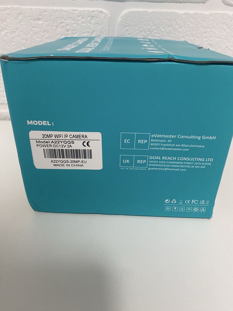 20MP вулична WIFI камера спостереження A22YQQS 20MP O-Kam Pro