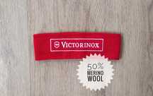 Victorinox męska opaska na głowę z wełny merino z logo windstopper