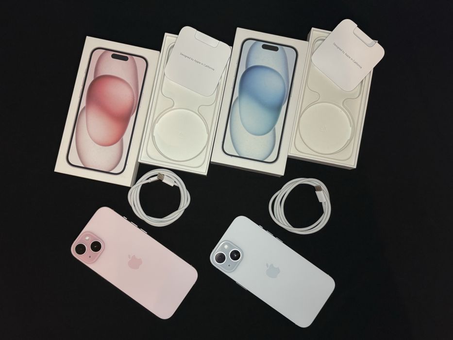 Iphone 15 Pink, 87% 128gb, stan jak nowy!