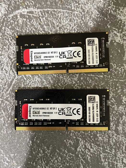 Kingston Fury Impact DDR5 32 GB (2×16) 5600 Mhz