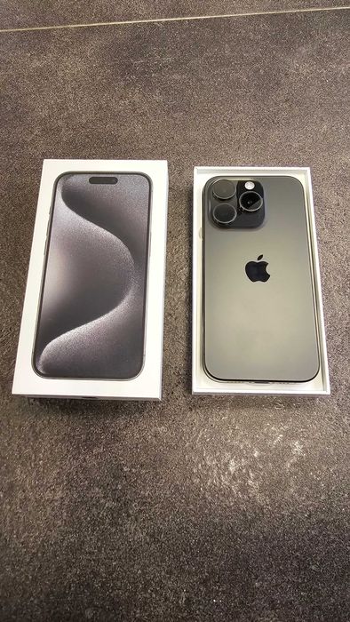 iPhone 15 PRO 1TB Black bat.100% Sklep Navigator Mielec Raty 0%