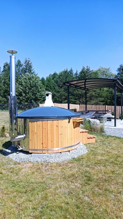 Domki do wynajęcia Kaszuby nad jeziorem Dobrogoszcz Balia Sauna Już od