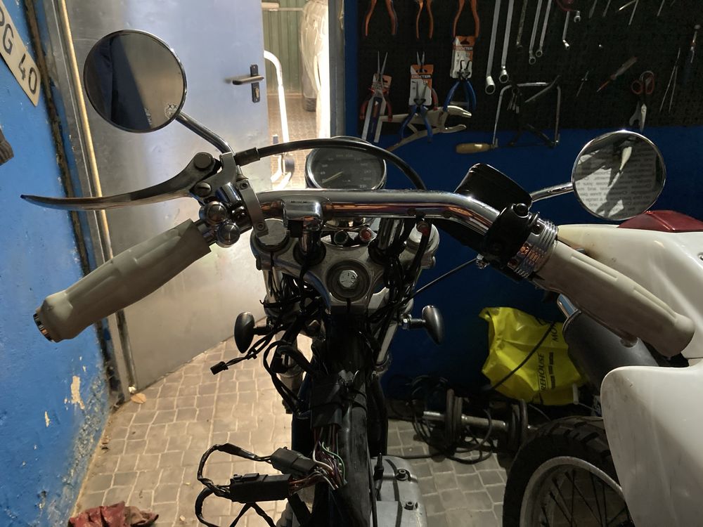 guiador T bar e manete harley sportster venda ou troca