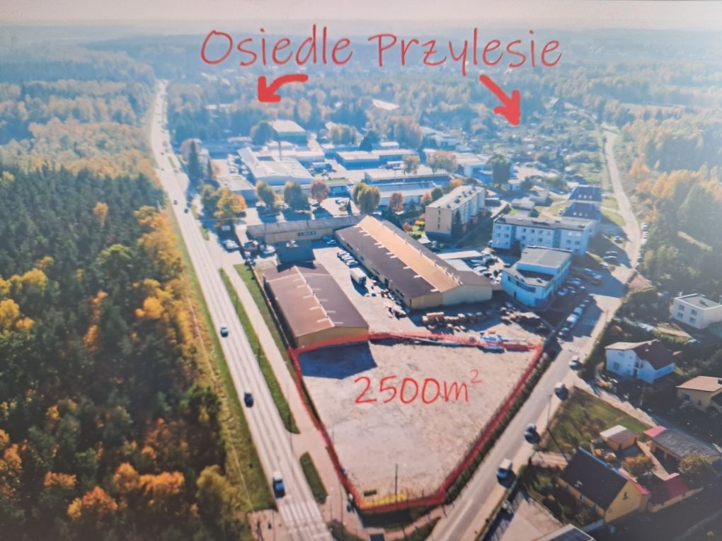 Wynajmę plac ul. Lubichowska Starogard Gdański faktura  VAT