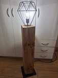 Lampa stojąca rustykalna
