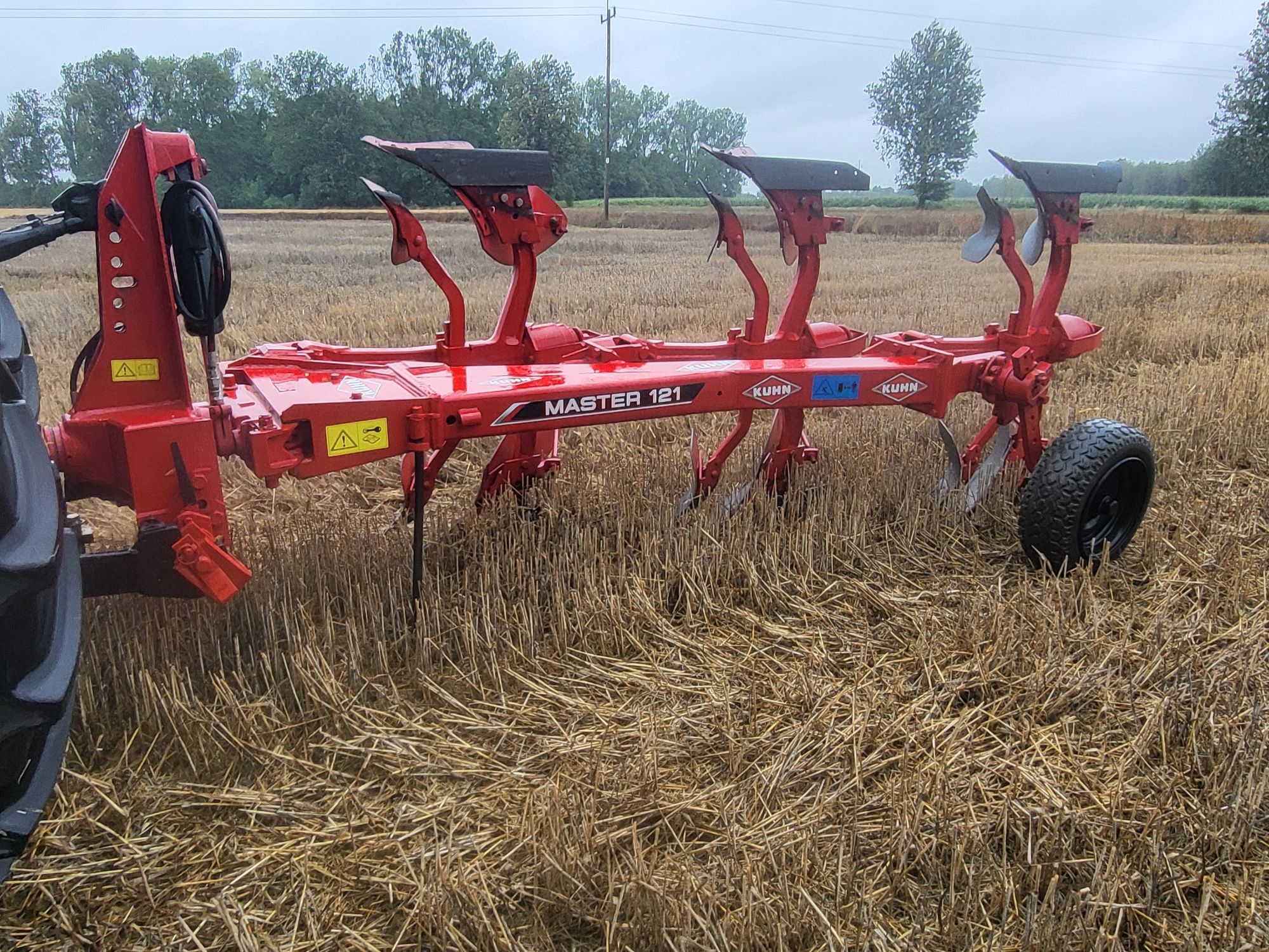 Pług 3 skibowy Obrotowy Kuhn Master 120! Zabezpieczenie Non-Stop! Igła