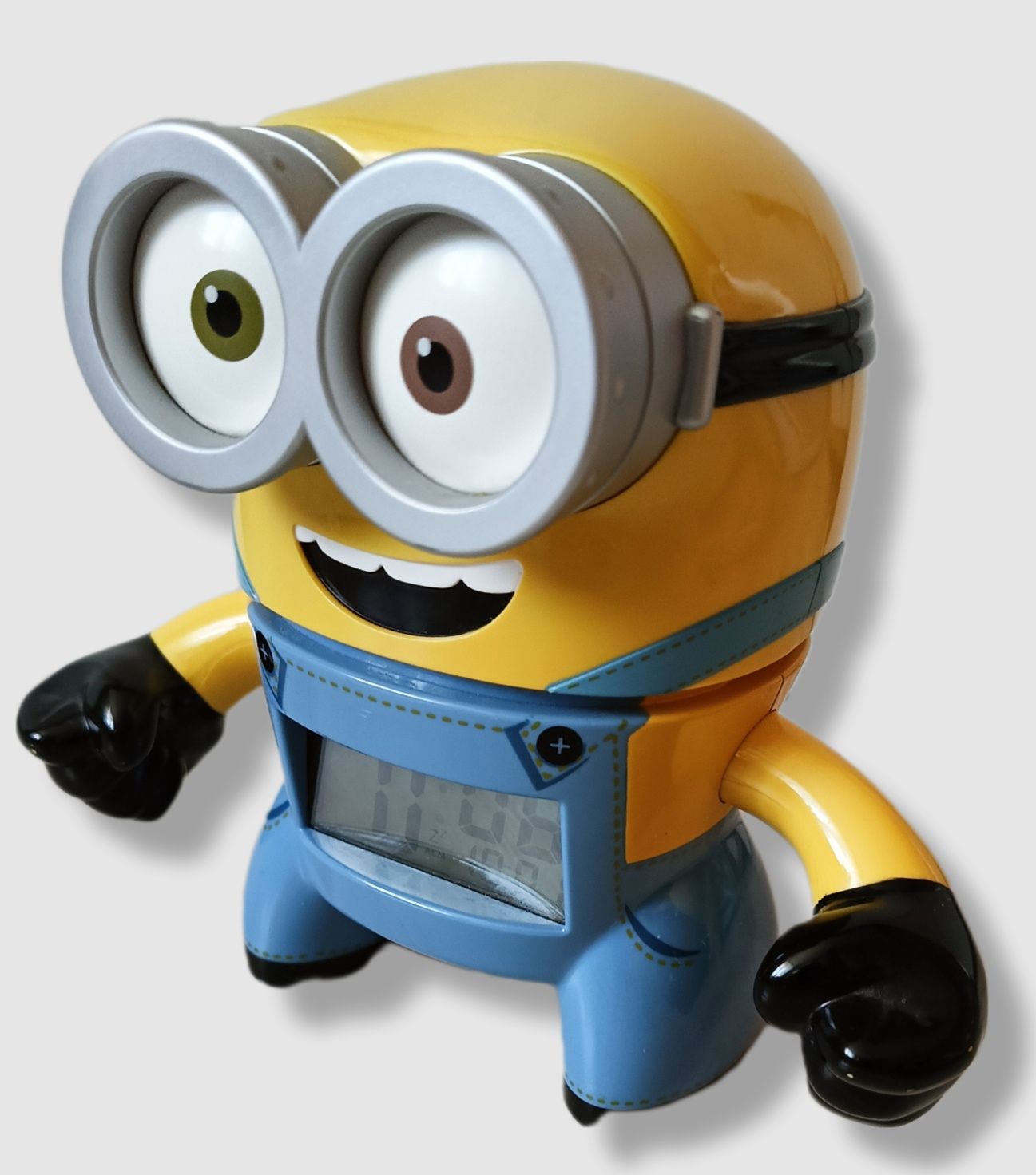 Clic Time BulbBotz Minionki Minionek Bob zegar Budzik Świeci 16cm