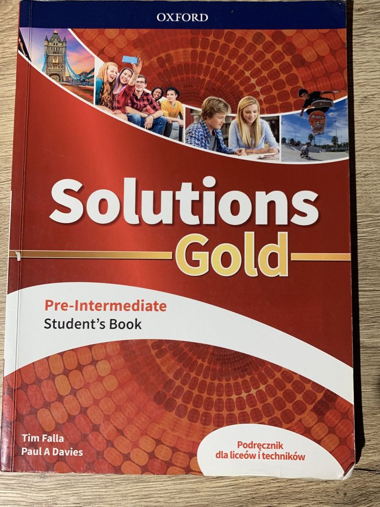 Solutions Gold Pre-Intermediate podręcznik + ćwiczenia