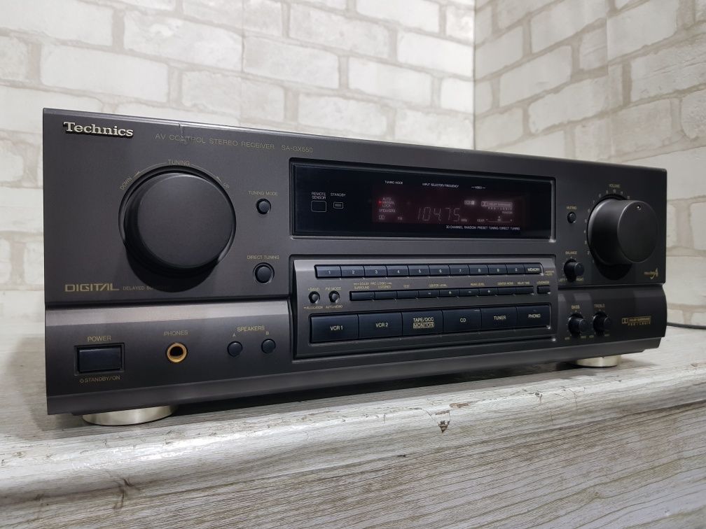 Стерео ресивер TECHNICS SA-GX 550, *2x100 Вт, б/у з Німеччини