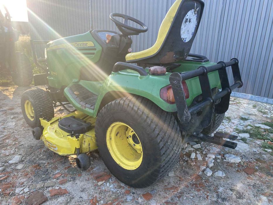 John deere x740 traktorek kosiarka yanmar kosisko 54cale stan bdb