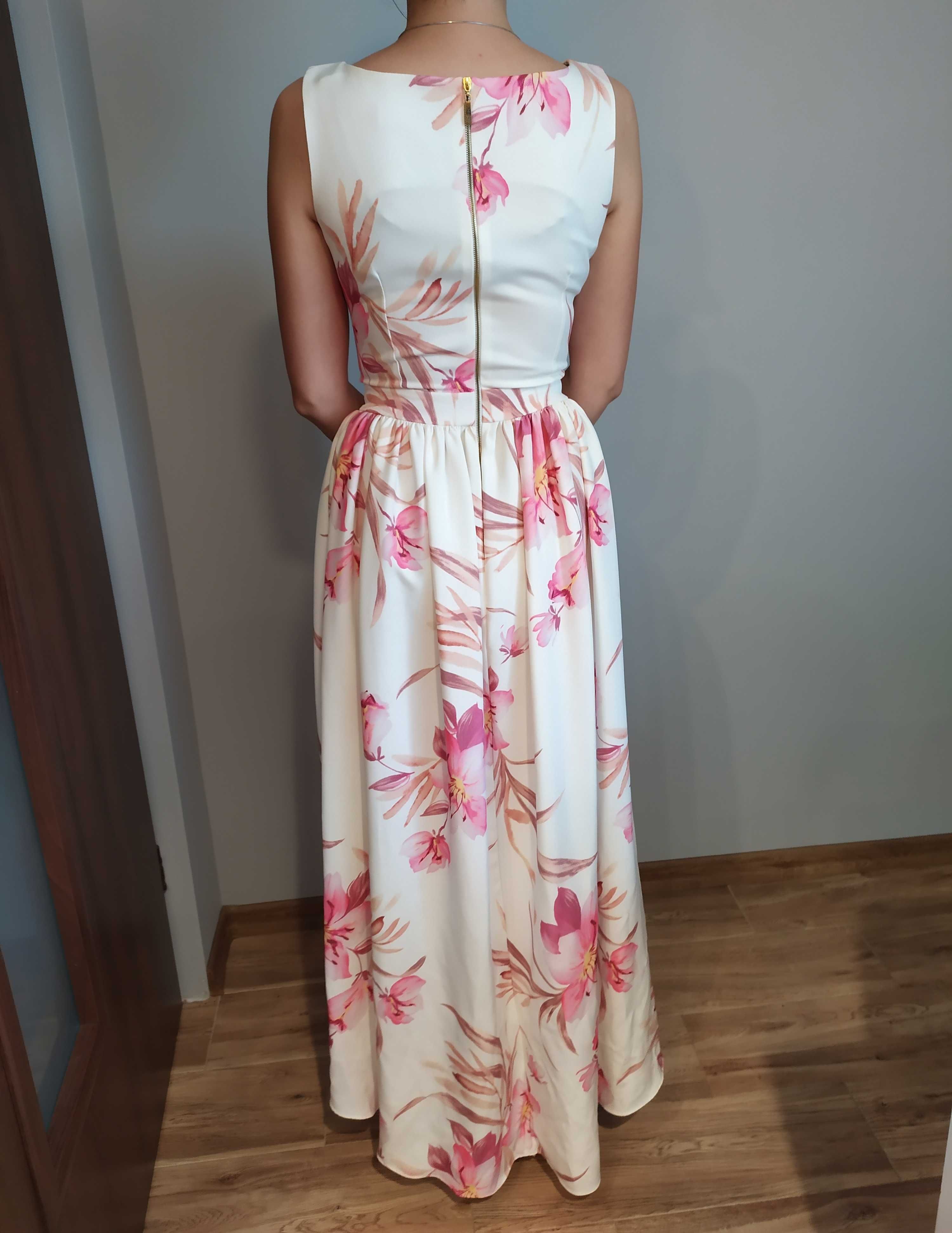 Sukienka Peonia Maxi s.Moriss XS